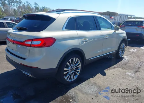 2016 Lincoln Mkx Reserve z USA, uszkodzony, nr VIN 2LMTJ8LR6GBL88332